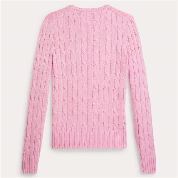 Polo Ralph Lauren Cable Sweater, Carmel Pink